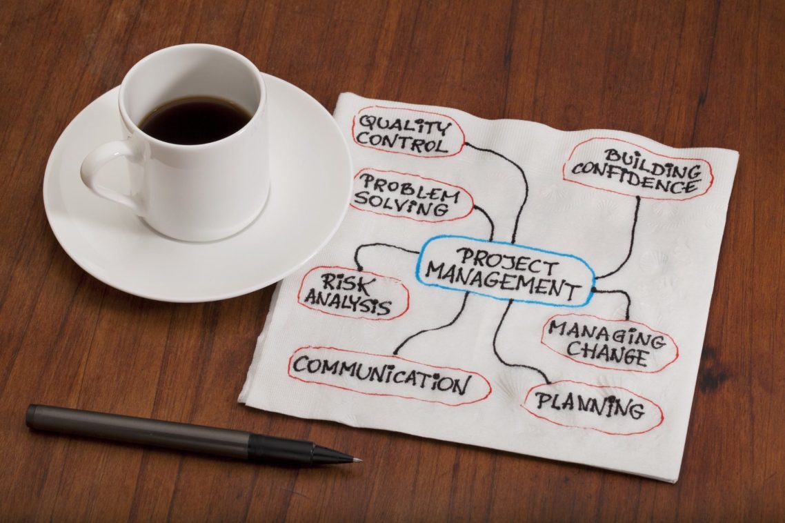 Project management consulation Discuss your next project with Revisioned over a cup of tea